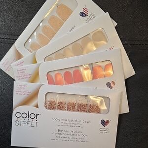 Color Street Nail Polish Strips Set
